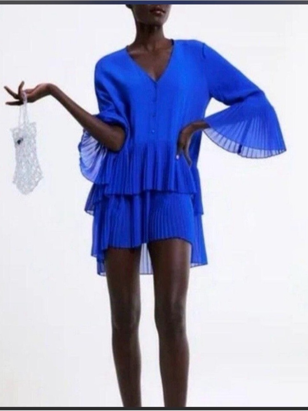 Zara Bright Blue Dress